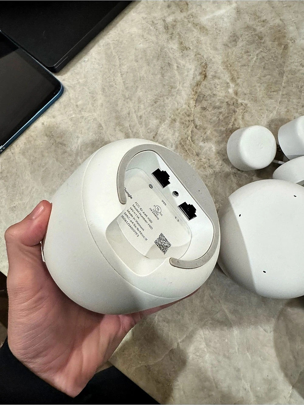 Google Nest Wifi Router / Point White Set - Picture 2 of 2